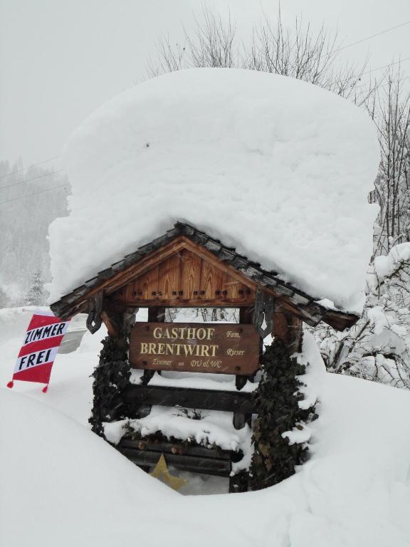 Gasthof Brentwirt Leogang Exterior foto