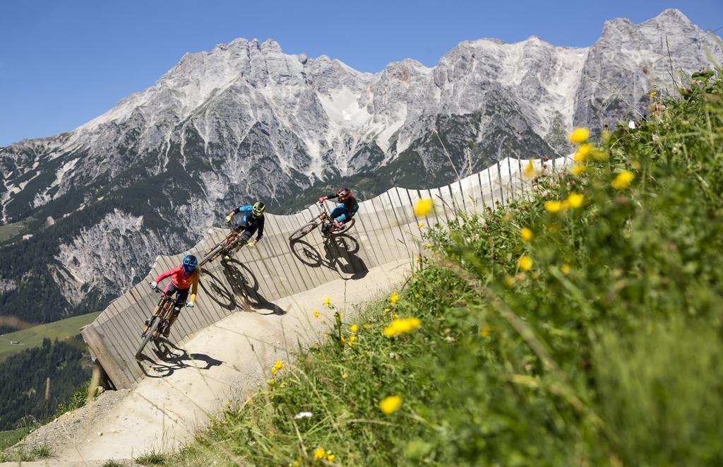 Gasthof Brentwirt Leogang Exterior foto